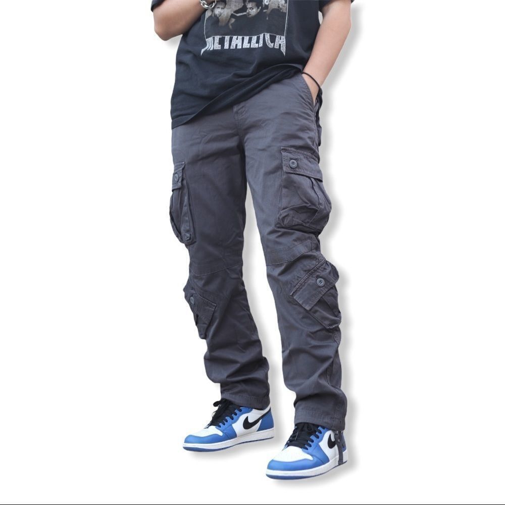 Cargo Pants Charcoal Grey 